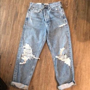 AGOLDE boyfriend jeans